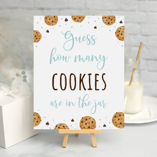 Póster Un dulce cumpleaños de Cookie adivina cuántos jueg