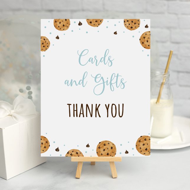 Póster Un dulce pastel de galletas y regalos Rótulo de cu (Subido por el creador)