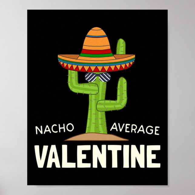 Póster Un El día de San Valentín gracioso Humor Diversión (Frente)