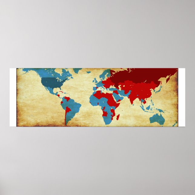 Póster Un equilibrio de ideologías (Frente)