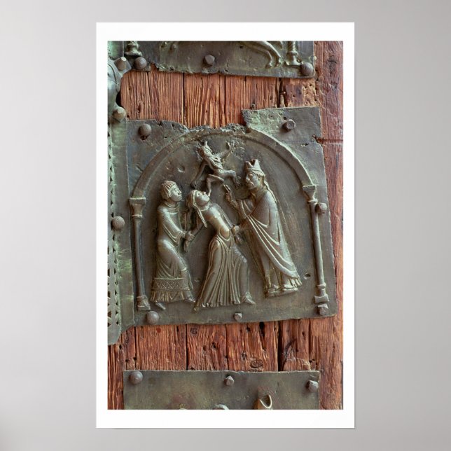 Póster Un exorcismo, panel desde la puerta derecha, 12 (Frente)