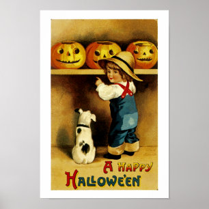 Póster Un feliz Halloween