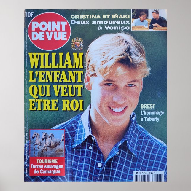 Póster Un futuro rey. (Frente)
