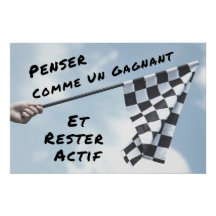 Un Ganador” Cartel Mural Cita Positiva