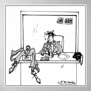 Póster Un gángster hacia fuera encajona