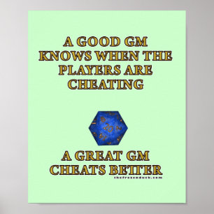 Póster Un gran DM Chequea mejor