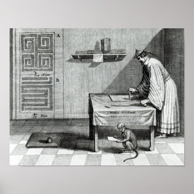 Póster Un grito chino (Frente)