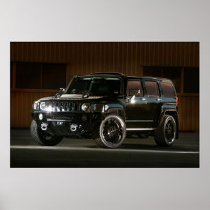 Póster Un guerrero urbano estadounidense - Hummer Poster