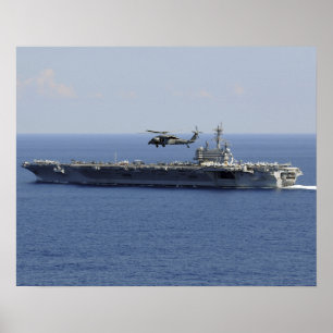 Póster Un helicóptero de MH-60S Seahawk