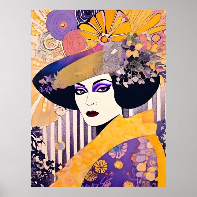 Póster Un hermoso Poster de Reina de Arrastras (Frente)