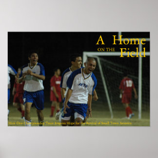 Póster Un hogar en el Poster de campo I