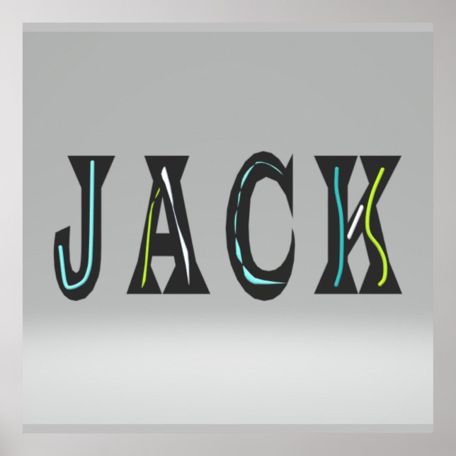 Póster Un hombre llamado Jack está de vuelta (Frente)