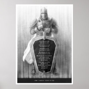 Póster Un hombre, un guerrero, un hijo del rey