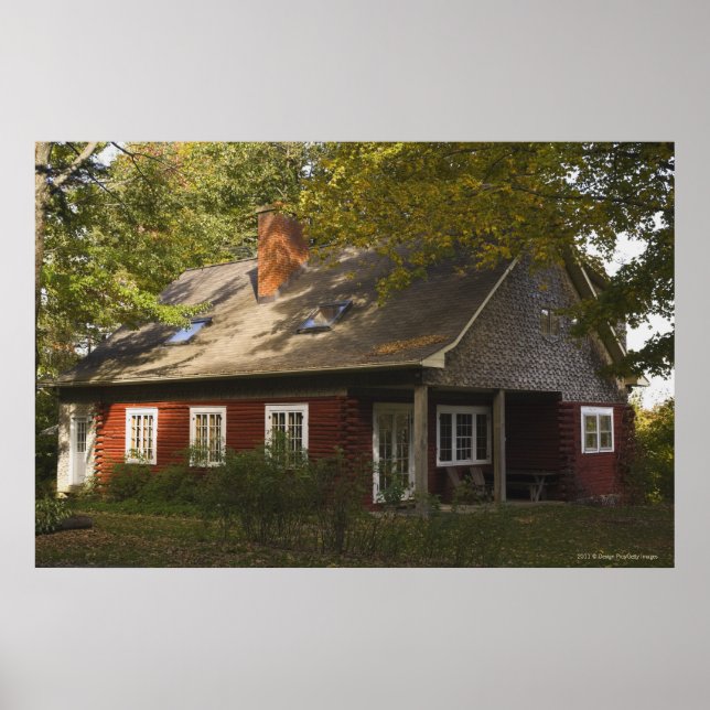 Póster Un inicio de registro rojo (Frente)