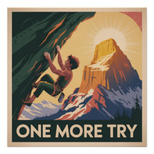 Póster Un intento más
