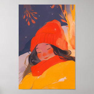 Póster Un invierno frío