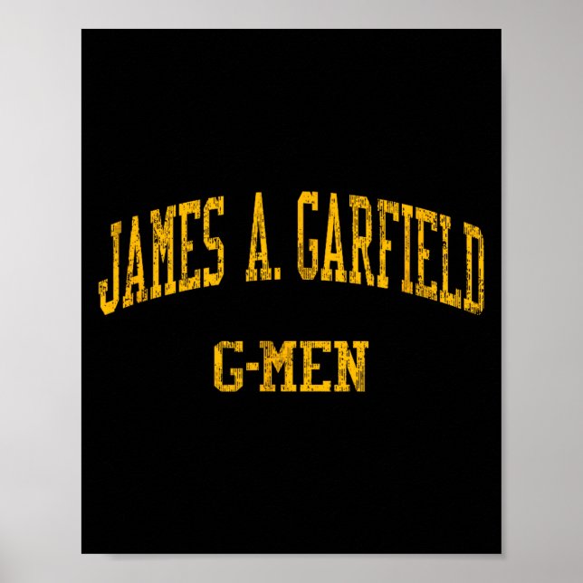 Póster Un James Garfield High School Hs (Frente)
