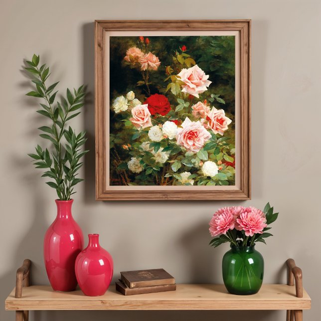 Póster Un jardín Rosa (1902) (Subido por el creador)