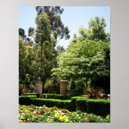Póster Un jardín secreto Balboa Park