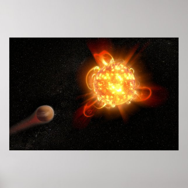 Póster Un joven enano rojo (Frente)