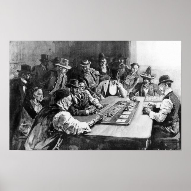 Póster Un juego de aro en El Paso (Frente)