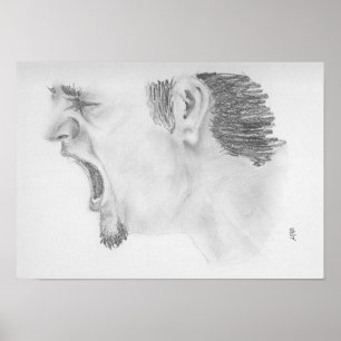 Póster Un Lento Río Rojo Fluye Por Todos Nosotros