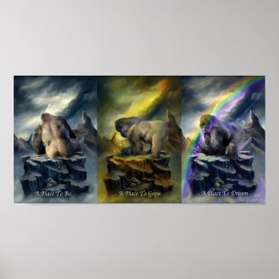 Póster Un Lugar Para Ser, Para Crecer, Para Soñar Poster 