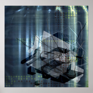 Póster un lugar tranquilo