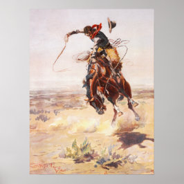 Póster Un mal Hoss Charles Russell Bella Artes