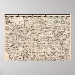 Póster Un mapa del Imperio británico en la hoja 2 de