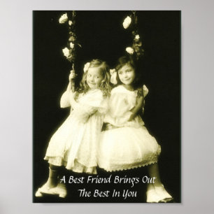 Póster Un Mejor Amigo Trae Lo Mejor En Tu Poster