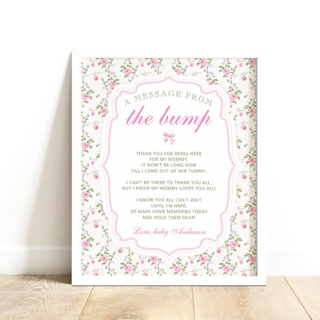 Póster Un mensaje desde el Baby Shower Bump Love Shack (Subido por el creador)