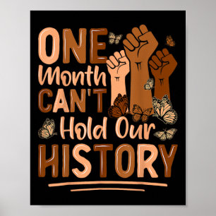 Póster Un Mes No Puede Contener Nuestra Historia Empodera