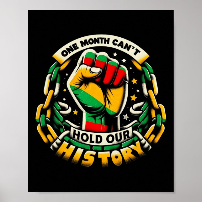 Póster Un Mes No Puede Contener Nuestra Historia Mes de l (Frente)