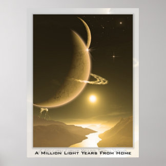 Póster Un millón de años luz desde casa