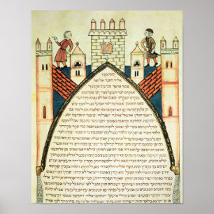 Póster Un mirador da la alarma, ilustracion de