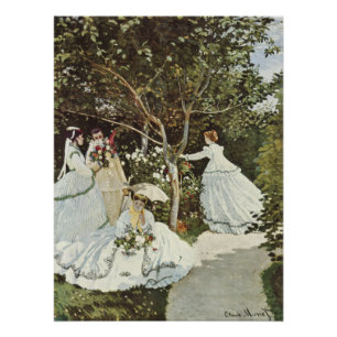 Póster Un molino de viento en Zaandam Claude Monet