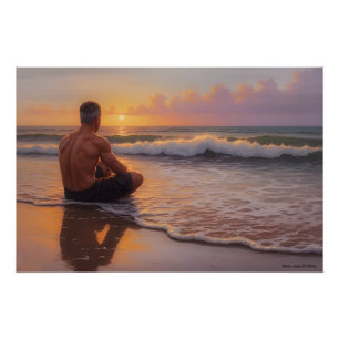 Póster Un Momento de Paz Profunda