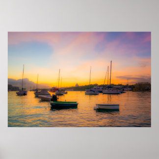 Póster Un momento de tranquilidad