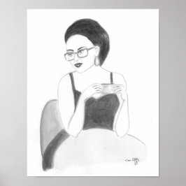 Póster Un momento para el café