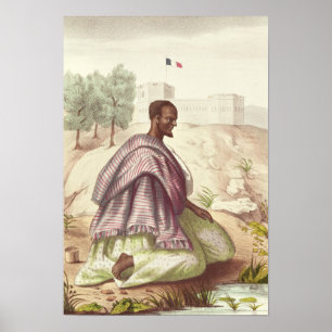 Póster Un morabito senegalés