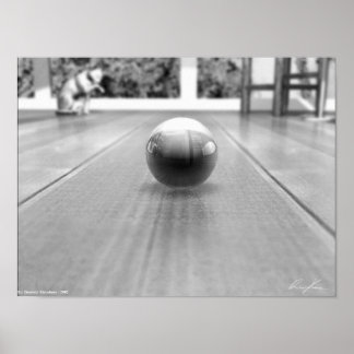 Póster Un mundo de mármol - blanco y negro