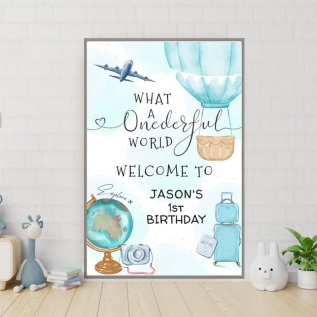 Póster Un mundo maravilloso Bienvenida a los niños primer (Subido por el creador)