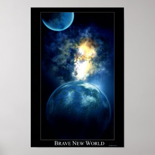 Póster Un mundo nuevo y valiente