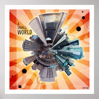 Póster Un mundo pequeño