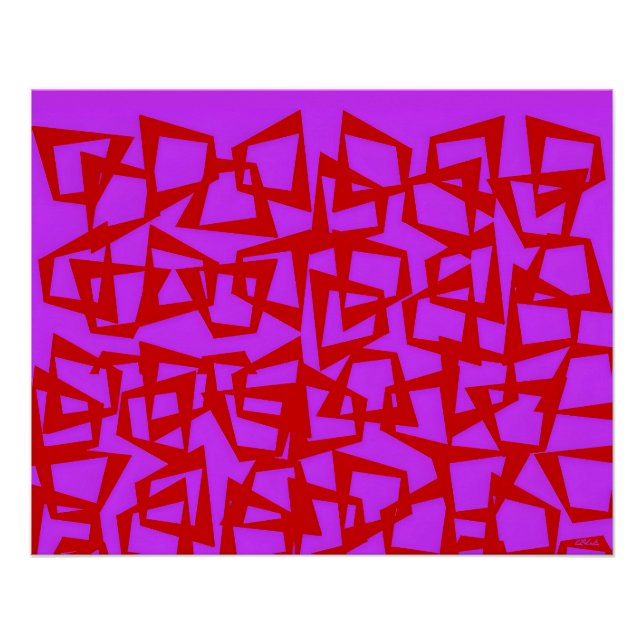Póster Un muro de modernismo de un cuarto de siglo (Anverso)