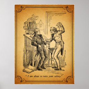 Póster Un Navidad Carol: Aumenta tu salario