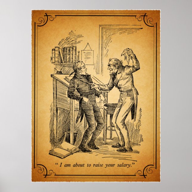 Póster Un Navidad Carol: Aumenta tu salario (Frente)