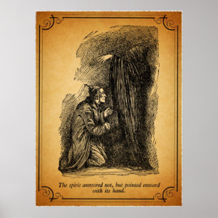 Póster Un Navidad Carol: El Espíritu Respondió No