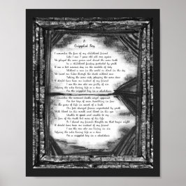 Póster Un niño aplastado